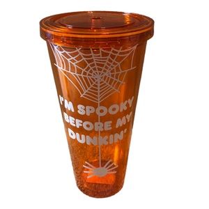 🆕 Dunkin’ Halloween Tumbler Glow in the Dark 2022